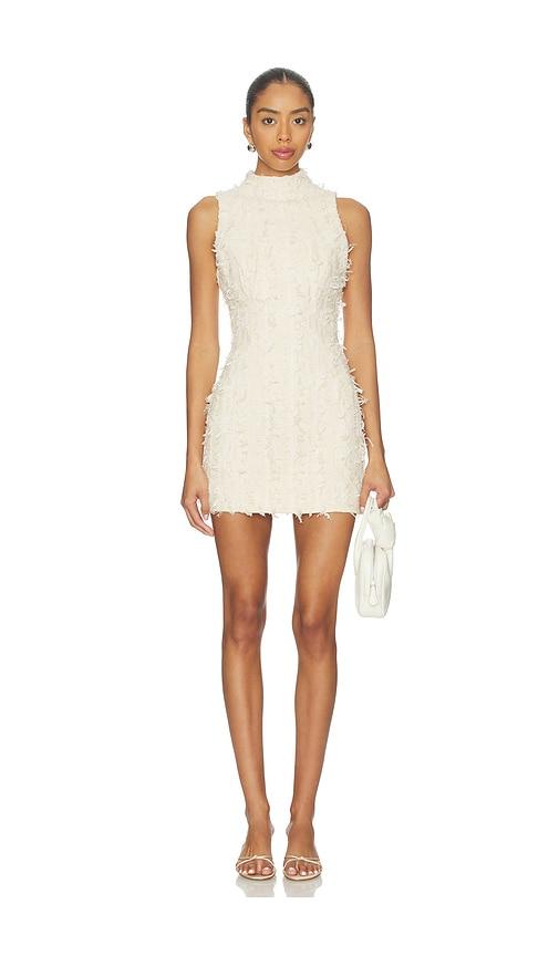 guizio adeline dress in white. - size l (also in xxs, xs, s, m, xxl)