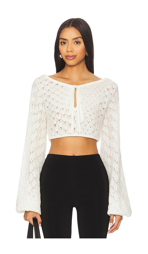 guizio annabella top in white. - size m (also in s)