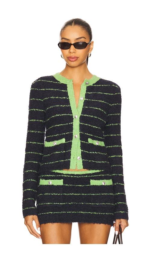 guizio carline cardigan in navy. - size s (also in xs)