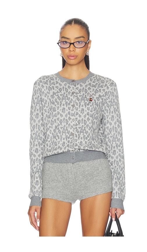 guizio june relaxed cardigan in grey. - size l (also in s, xl)