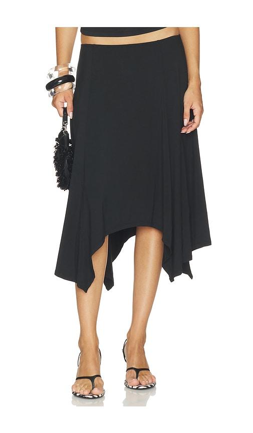 guizio lana skirt in black. - size s (also in xs)
