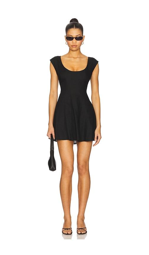 guizio leila mini dress in black. - size xs (also in xxs)