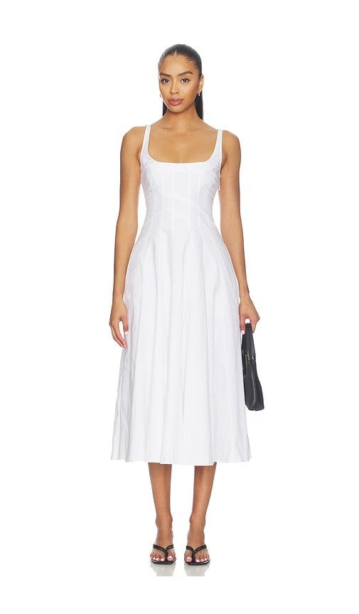 guizio leila tank dress in white. - size s (also in xxs)