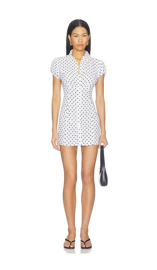 guizio liana dress in white. - size m (also in xxs, xs, s)