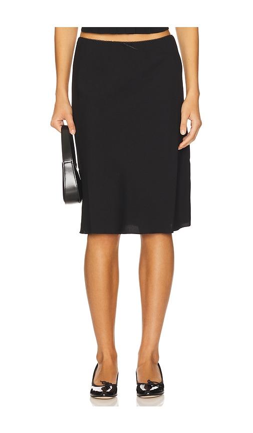 guizio paloma skirt in black. - size m (also in s)