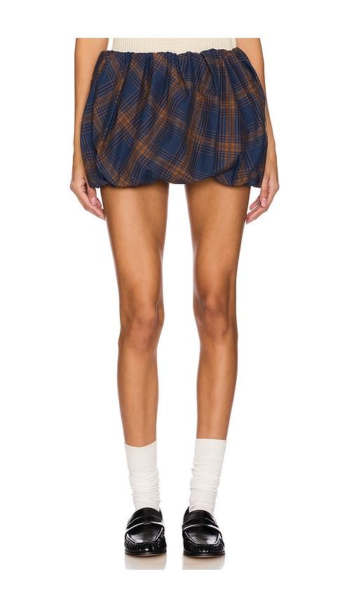 h:ours auden mini skirt in navy. - size xs (also in xxs)