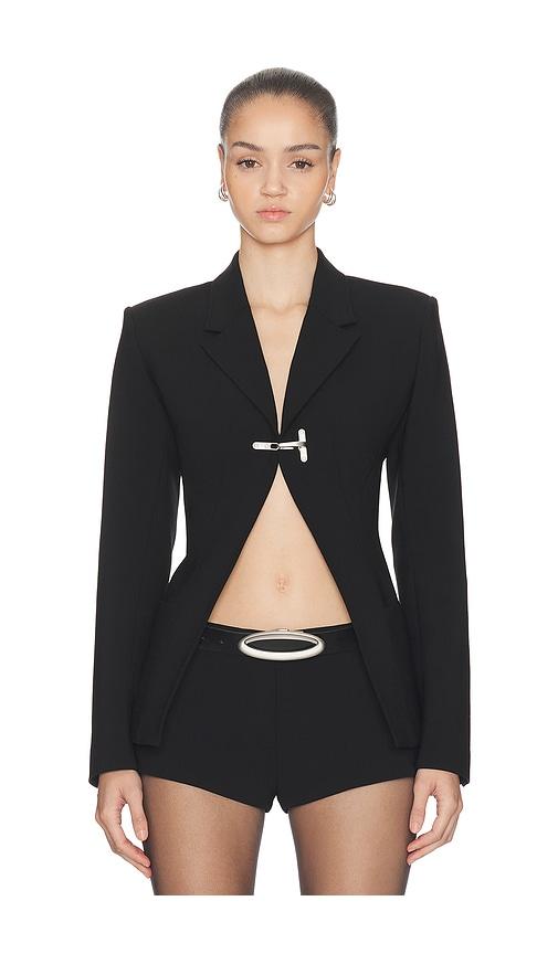 haelo lock construct blazer in black. - size xs (also in xxs)