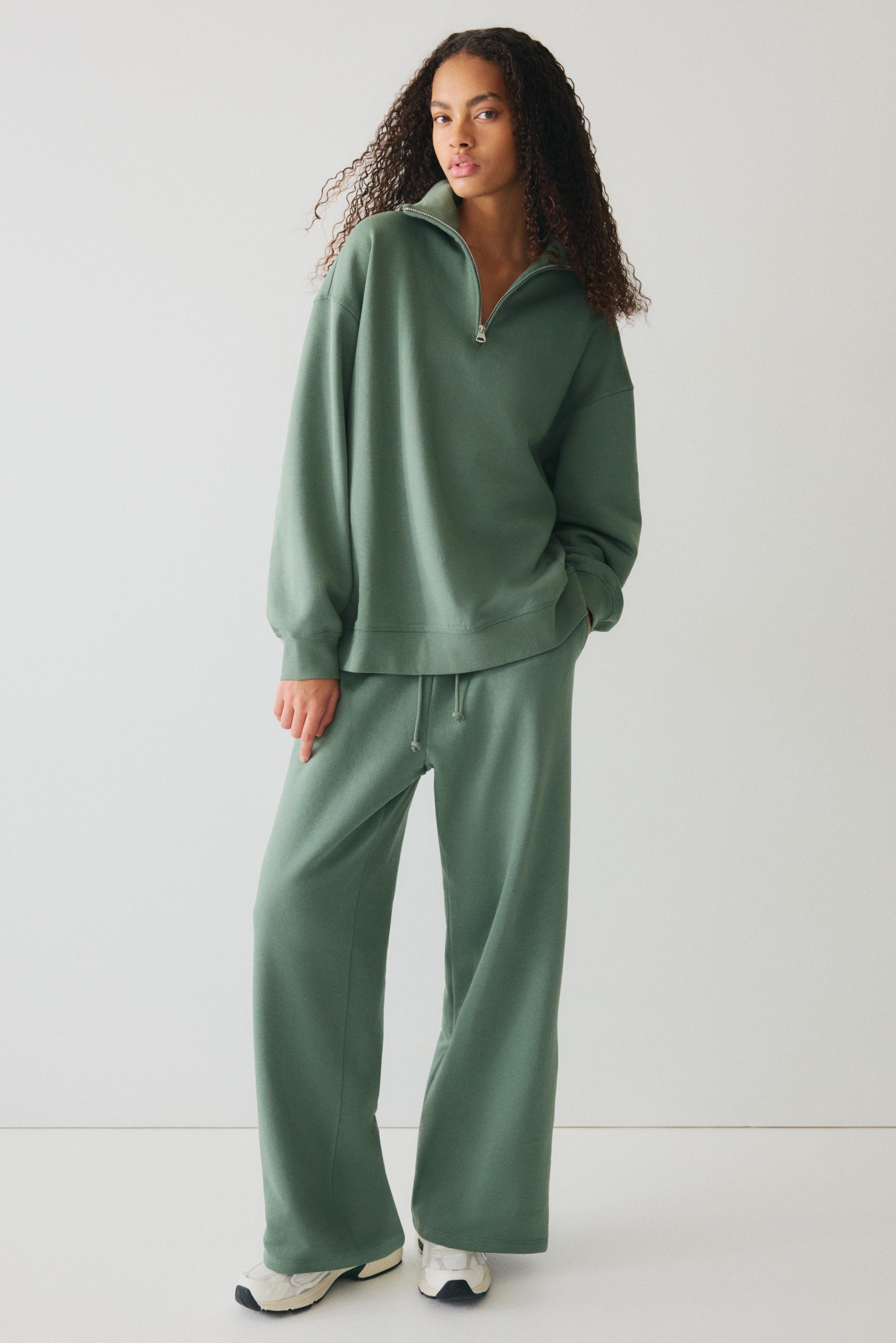 half-zip sweatshirt