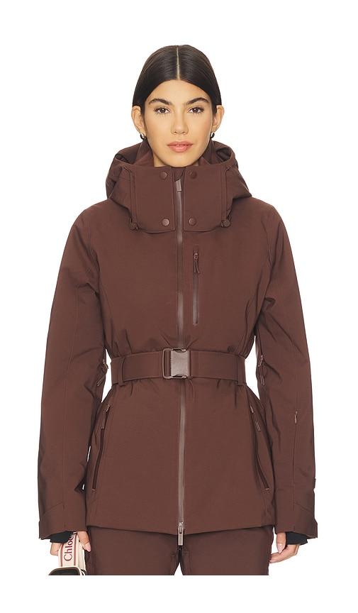 halfdays aston jacket in brown. - size m (also in s)