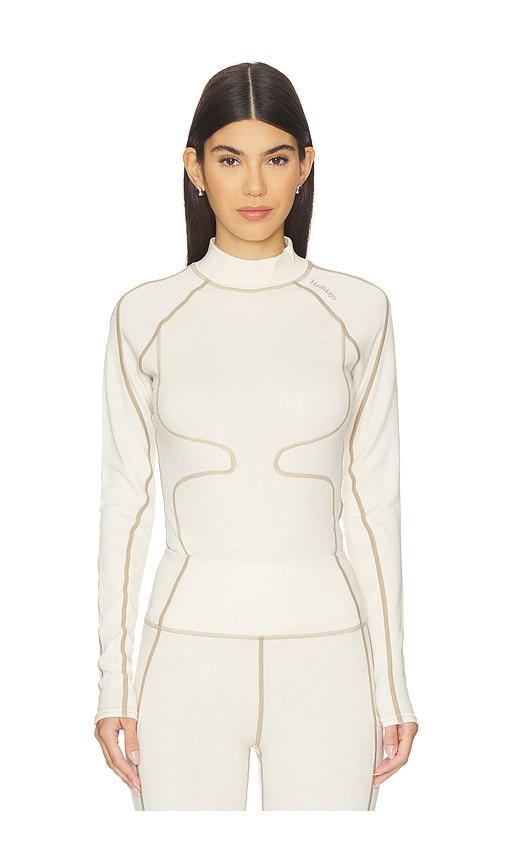 halfdays fay top in cream. - size l (also in xl)