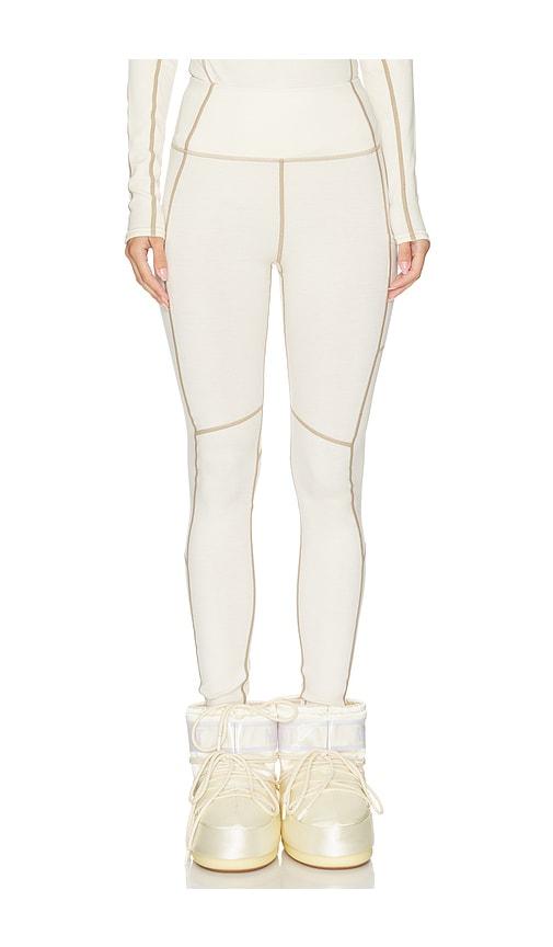 halfdays hallie legging in cream. - size l (also in xs)