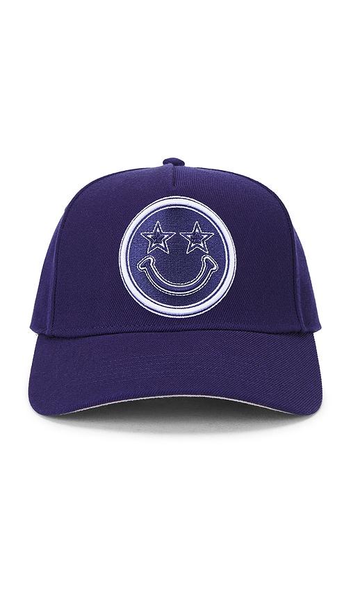 happy caps team cowboys snapback hat in navy.