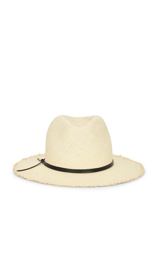 hat attack fringed pammy panama in neutral.