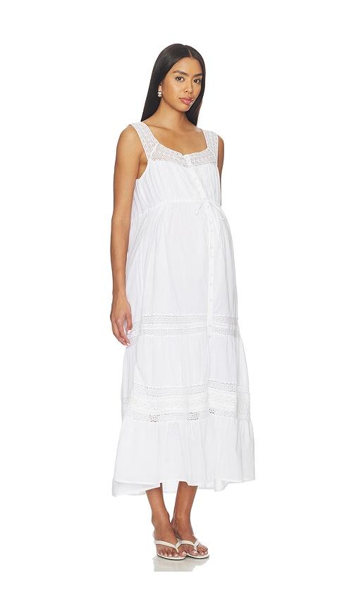 hatch the bianca dress in white. - size m (also in xs, s)
