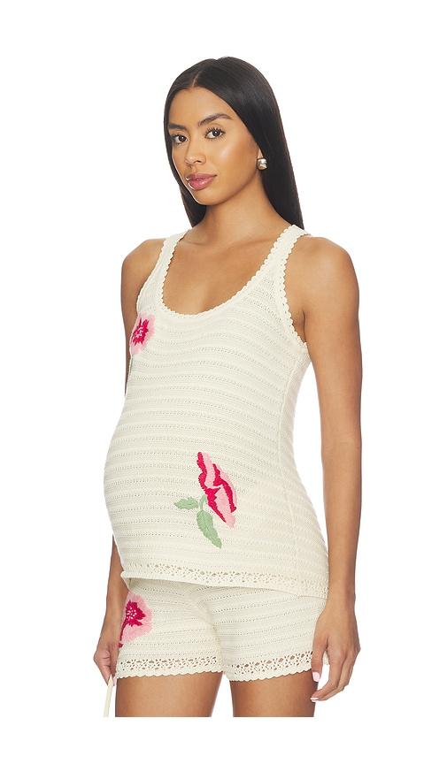 hatch the cecilia tank top in cream. - size m (also in s, xs)