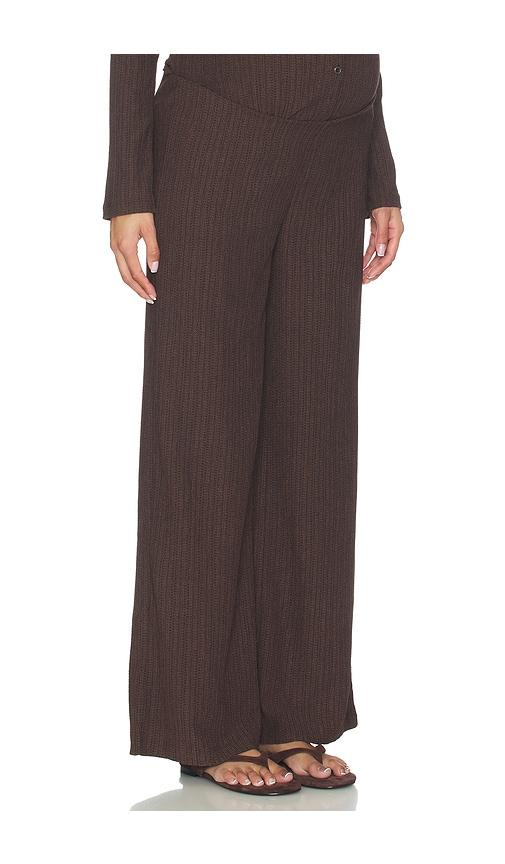 hatch the edan pull on pant in brown. - size m (also in xl)