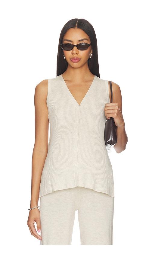 hatch the knit nursing tank top in beige. - size m (also in xl)