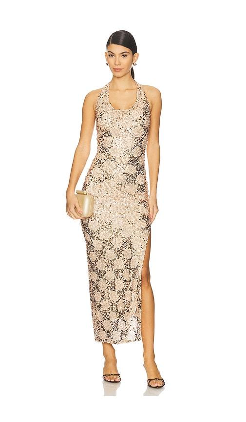 heartloom acadia dress in neutral. - size m (also in xs, s)