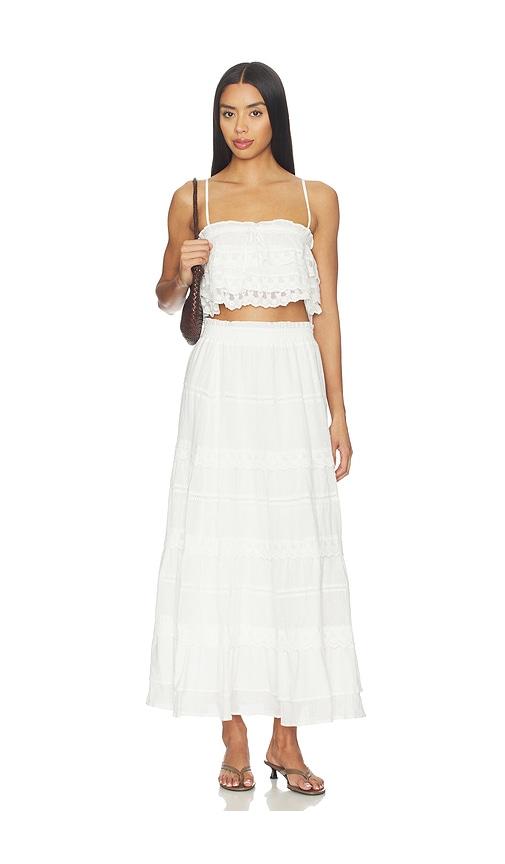 heartloom amata set in white. - size m (also in s)