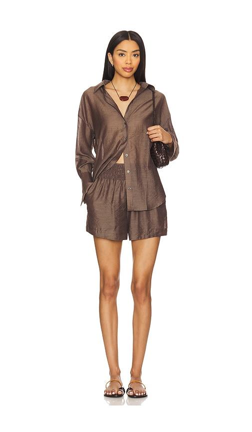 heartloom audrey set in brown. - size l (also in xs, s, m, xl)