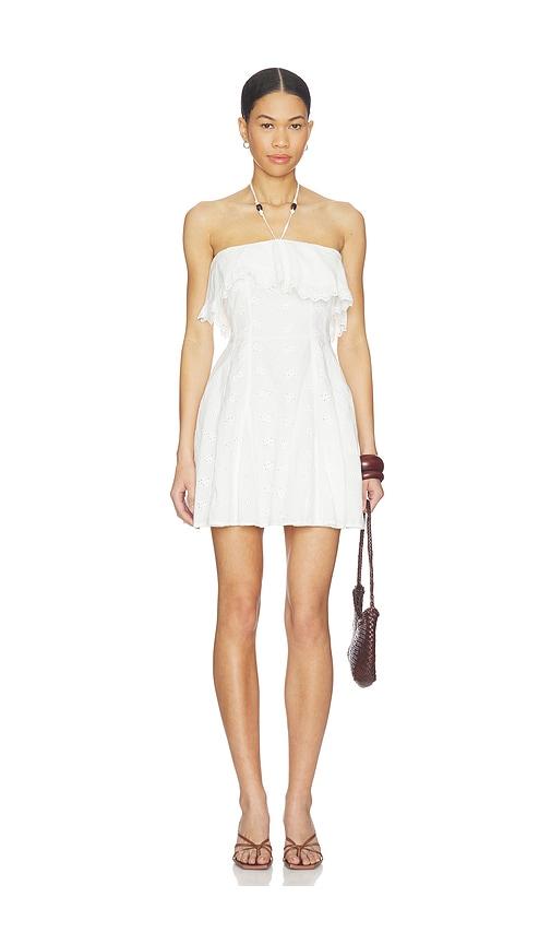heartloom aveline dress in white. - size l (also in xs, s, m, xl)
