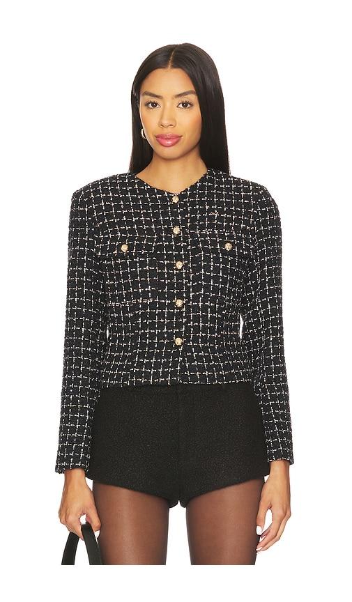 heartloom berri blazer in navy. - size l (also in xs)