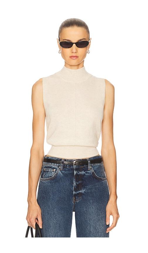 heartloom beverly sweater in cream. - size l (also in xs, s, m, xl)