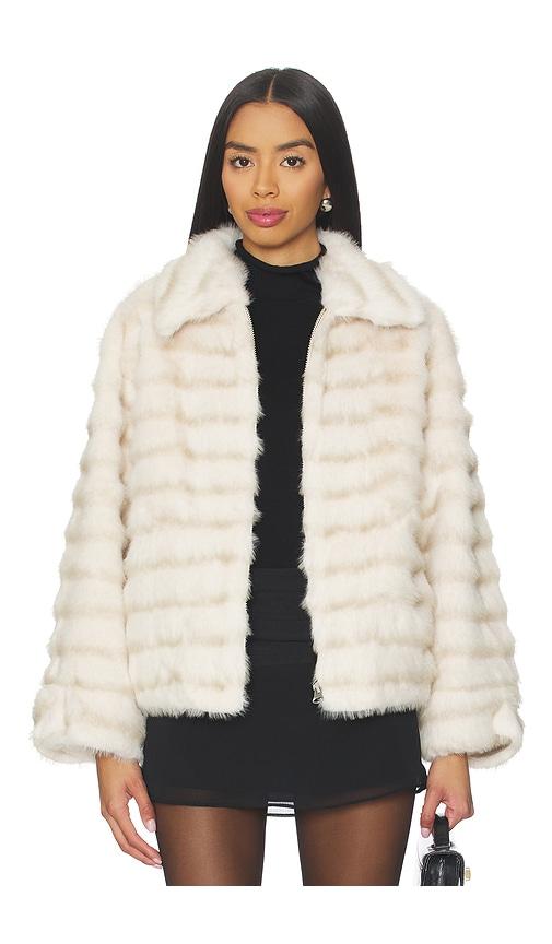 heartloom cairo coat in cream. - size l (also in xl)