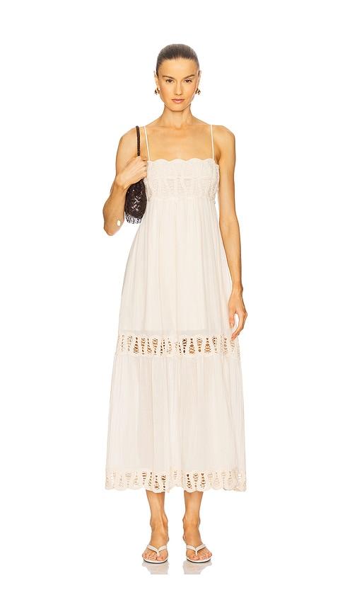 heartloom clove dress in neutral. - size l (also in xs, s, m, xl)