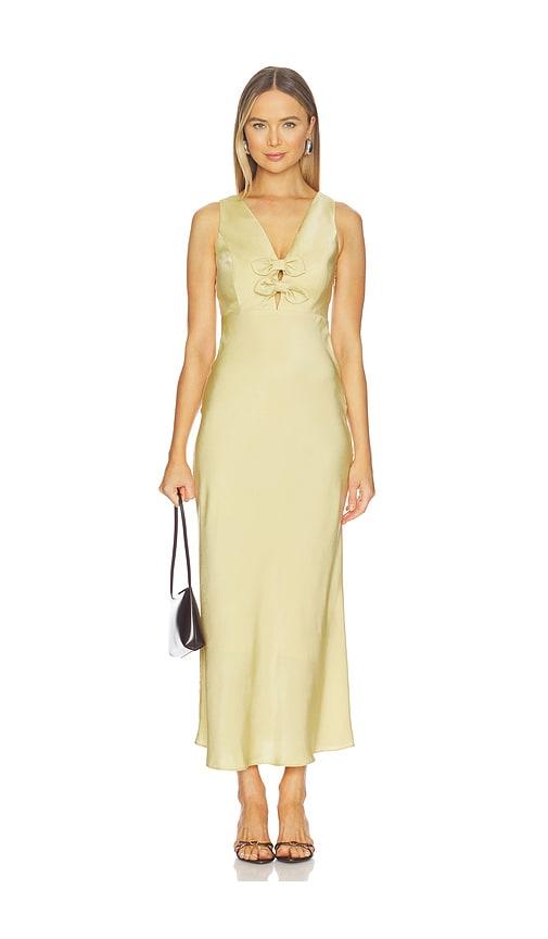 heartloom dazey dress in lemon. - size m (also in xs, s)