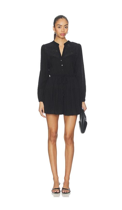 heartloom irisa romper in black. - size m (also in xs, s, xl)