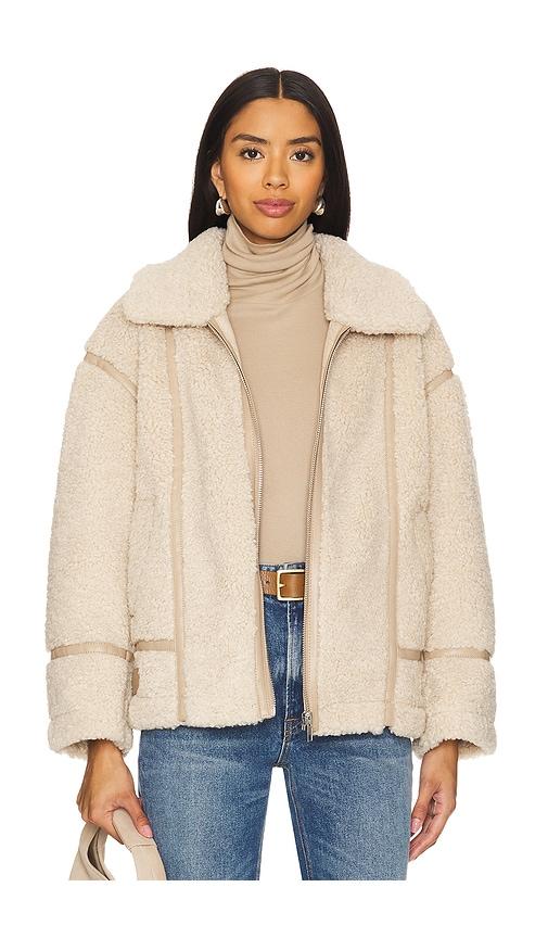 heartloom iriza jacket in beige. - size l (also in xs, m, xl)