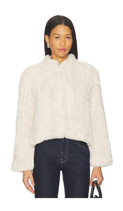 heartloom jelena jacket in cream. - size l (also in xl)