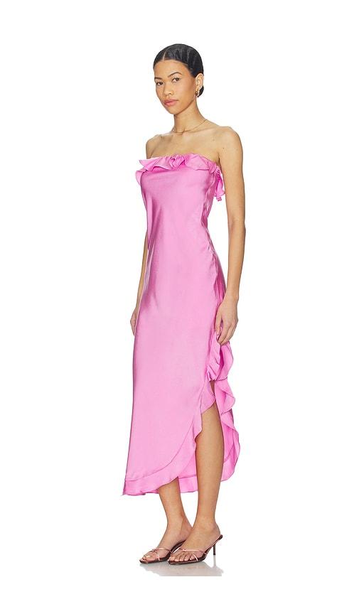 heartloom kylah dress in pink. - size l (also in xs, s, m, xl)