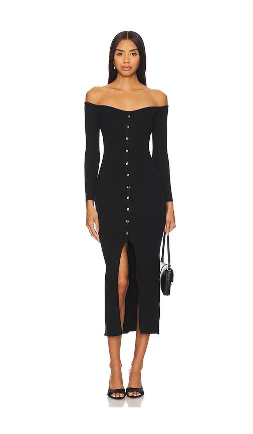 heartloom laramie dress in black. - size l (also in s)