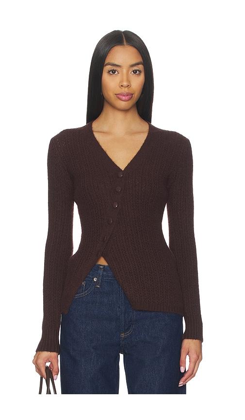 heartloom lovett top in brown. - size m (also in xs, s, xl)