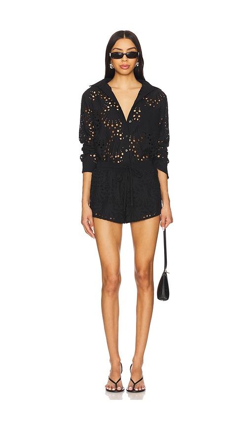 heartloom lucida set in black. - size s (also in xs)