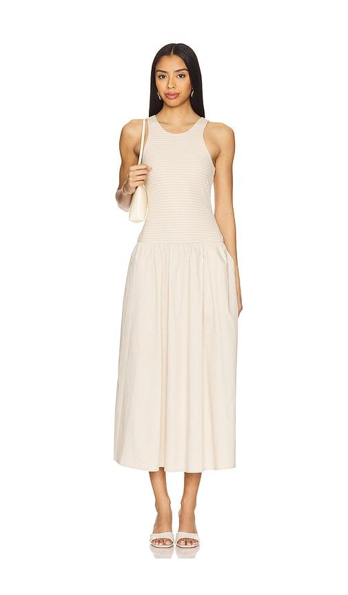 heartloom malibu dress in beige. - size l (also in xl)