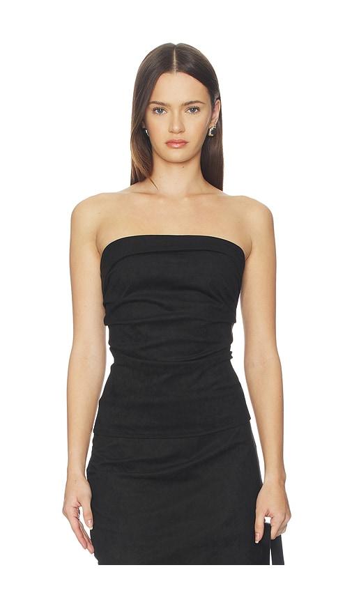 heartloom marinette top in black. - size s (also in xs)