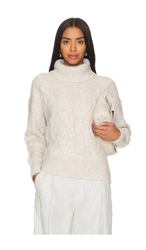 heartloom maris sweater in cream. - size l (also in m, xl)