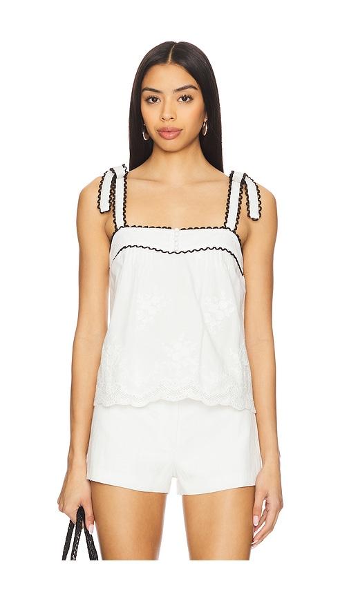 heartloom miena top in white. - size l (also in m)