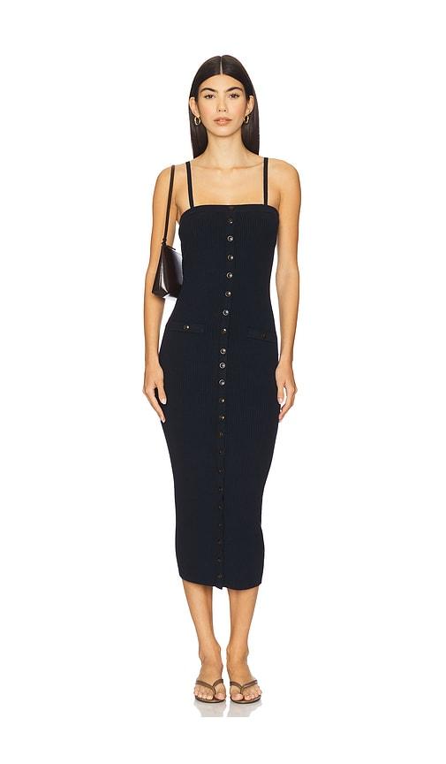 heartloom plumeria dress in navy. - size m (also in xs)