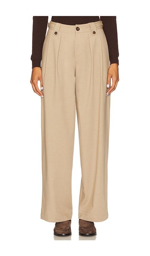 heartloom rocio pant in tan. - size l (also in xs, s)