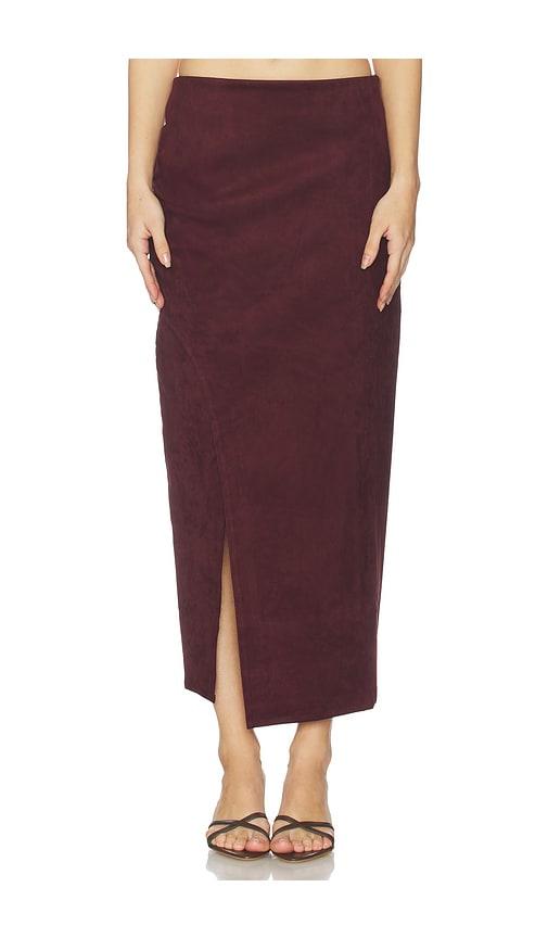 heartloom sampaio skirt in red. - size s (also in xs)