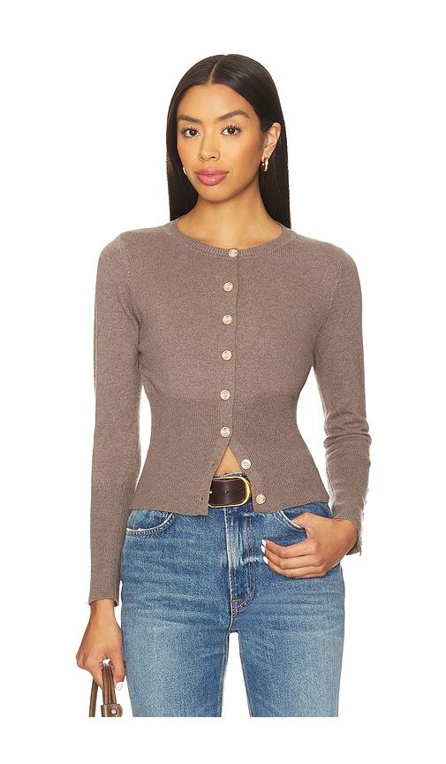 heartloom seurat cardi in brown. - size m (also in xs)