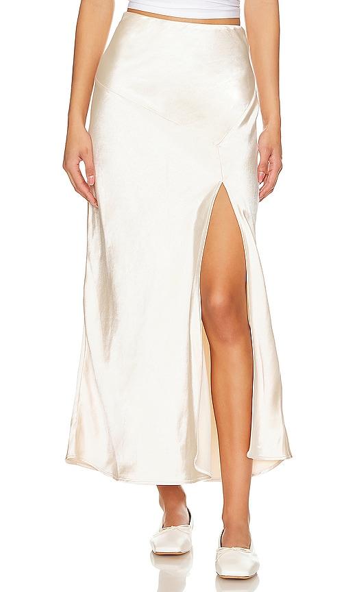 heartloom shayne skirt in cream. - size l (also in xl)