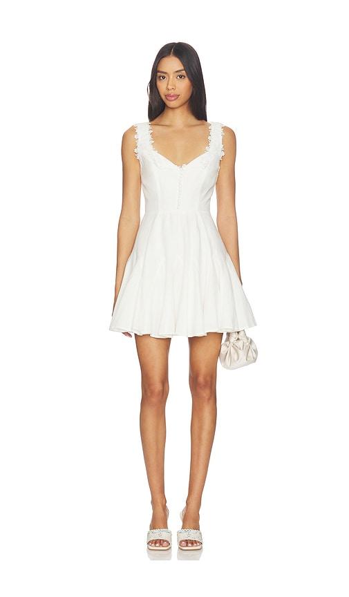 heartloom somerset dress in white. - size l (also in xs, s)