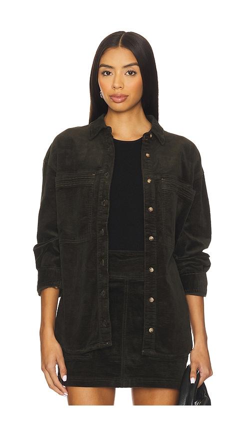 heartloom tilly shirt in brown. - size l (also in xs, s, xl)
