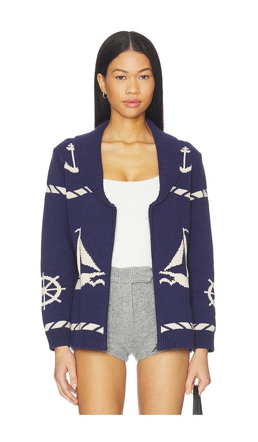 heartloom trixie cardigan in navy. - size s (also in xs)