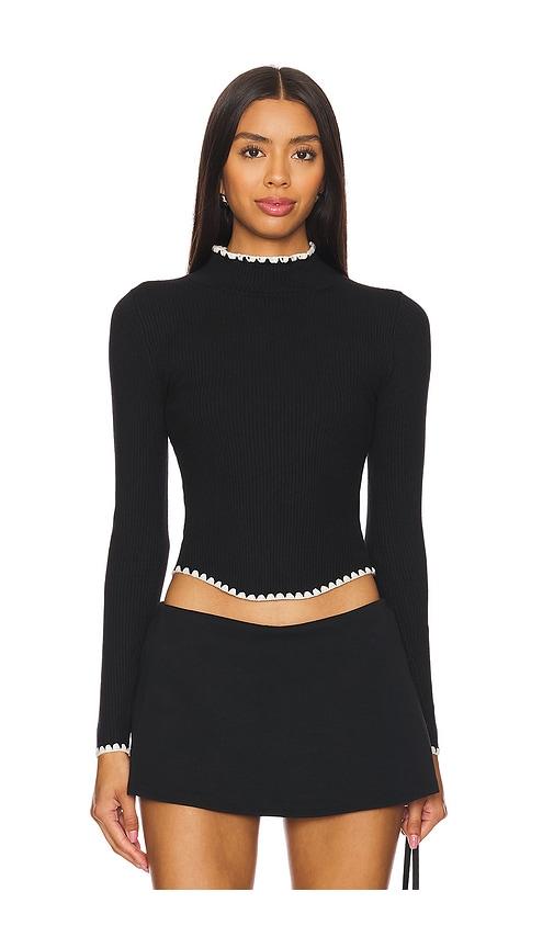 heartloom vika top in black. - size m (also in xs)